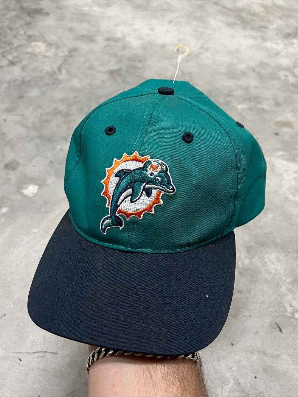 MIAMI DOLPHINS NFL FOOTBALL TWINS ENTERPRISES VINTAGE 90S SNAP BACK CAP HAT